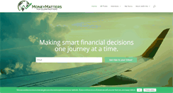 Desktop Screenshot of moneymattersforglobetrotters.com
